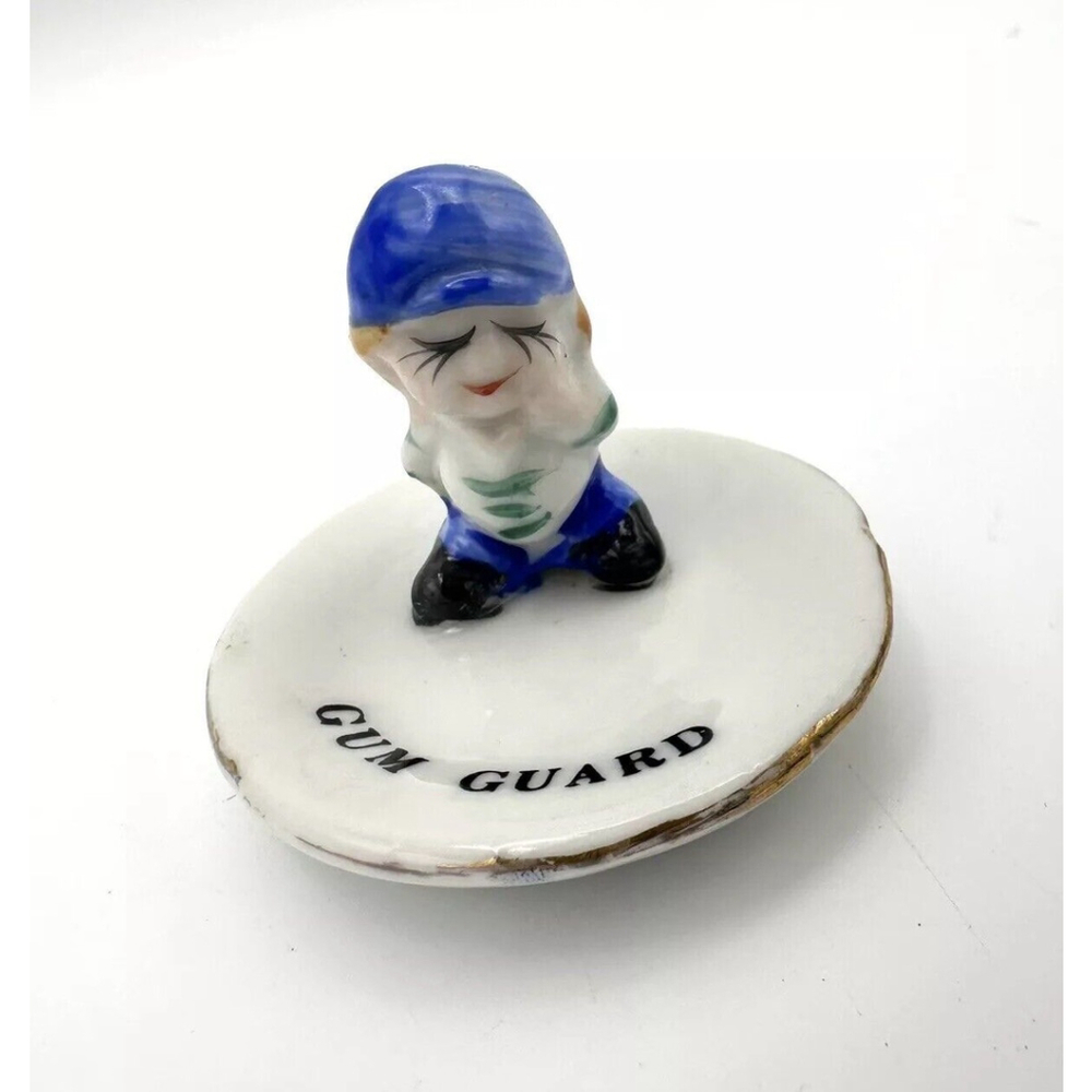 Vintage Enesco “Gum Guard” Dish Boy Hat